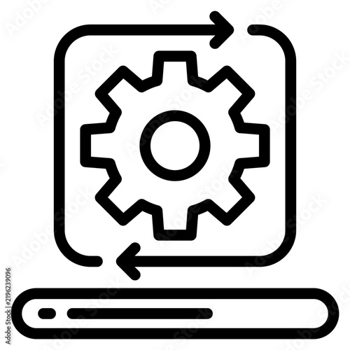 Recovery icon vector illustration