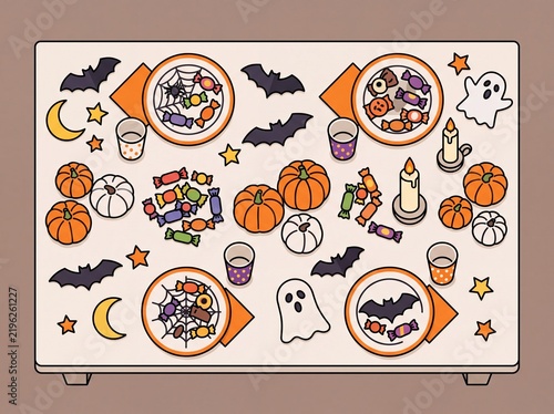 Halloween Party Food and Decorations