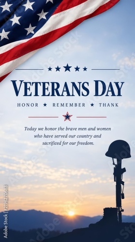 Veterans Day Honors Those Who Served the Country and Remembers Their Sacrifices for Freedom