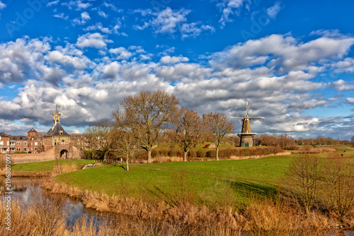 fortified town in the lowlands