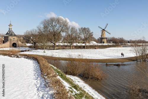 fortified town in the lowlands
