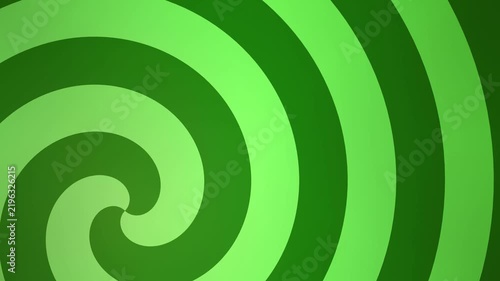 Hypnotic green twirling vortex motion graphics animation loop