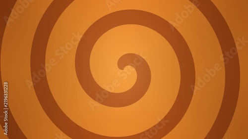 Golden honey spiral animation with smooth hypnotic rotation