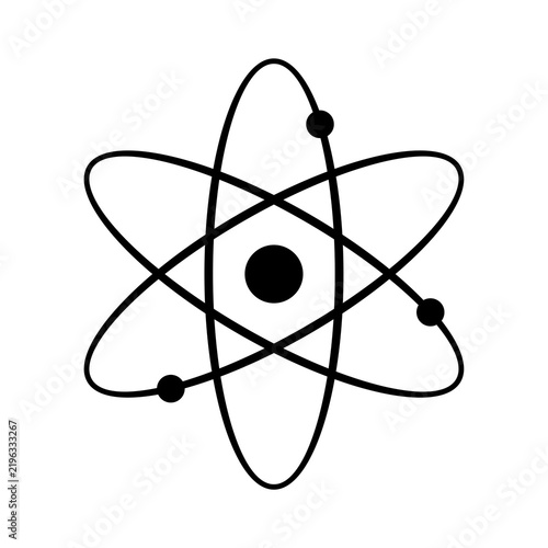 Orbit Icon Silhouette Flat Image