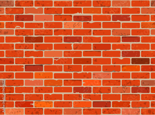 Obraz na płótnie Seamless Brick Wall