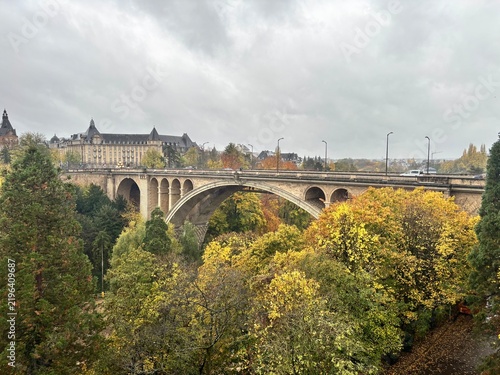 Photography bridge over the river