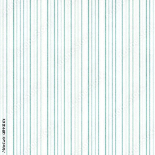Minimal white background with fine turquoise vertical pinstripes and subtle texture, perfect for elegant wallpaper, fabric, stationery, packaging and contemporary backgrounds.