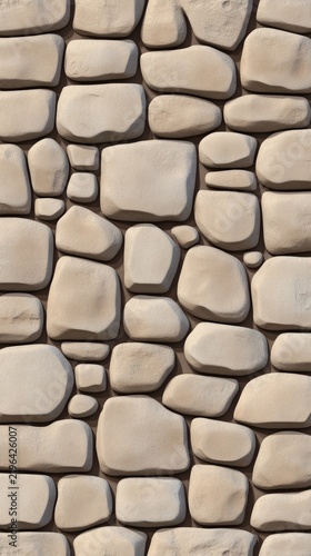 Discover the timeless charm of a seamless cobblestone road with a classic gray stone paver pattern underfoot