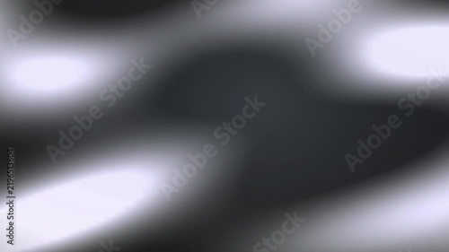 Liquid Silver Chrome Flowing Metallic Waves Background