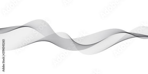 Konstfotografi gray wave curve lines banner background design