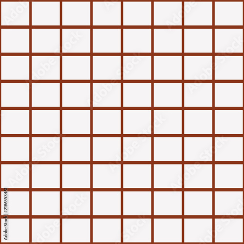 Retro 70s uneven plaid pattern seamless background