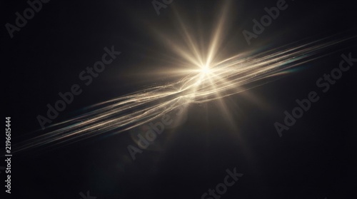 Cinematic Lens Flare Burst