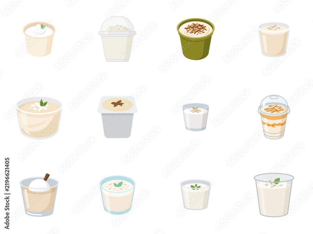 Obraz premium Set of flat vector illustrations of people picking and holding bowls of fresh fruit representing healthy eating habits and nutrition