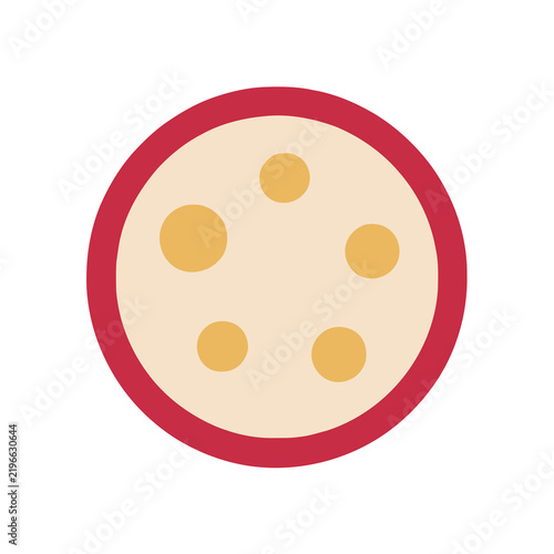 Round object with dots
