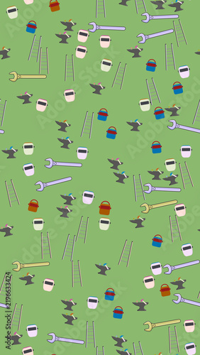 Tools and Workshop Elements Pattern