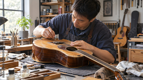 Meticulous Acoustic Guitar Repair