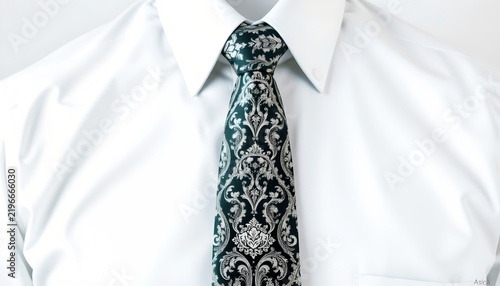 A well dressed person from the waist up against a neutral background