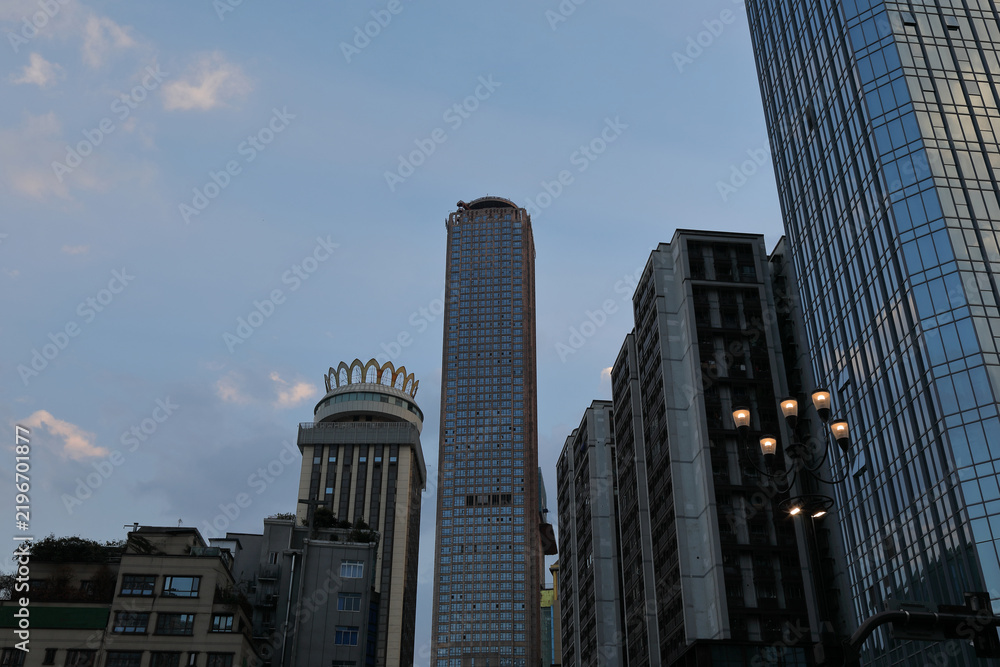 Fototapeta premium Cityscape of Chongqing City, China
