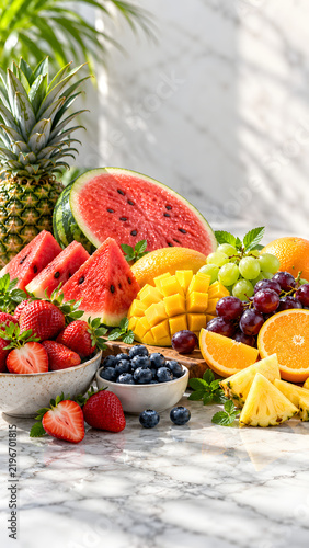 fruits on the table