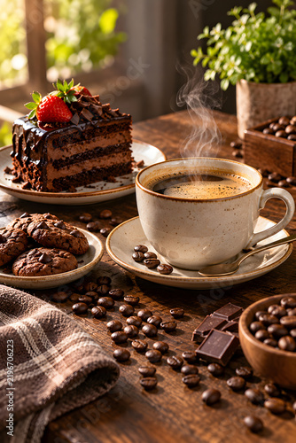 coffee and cake