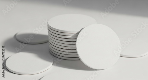 Whispers of Light on Ceramic Circles