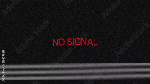 Television turn on and off. Vintage switch on off television flashing animation. The effect of turning on and off the TV. 