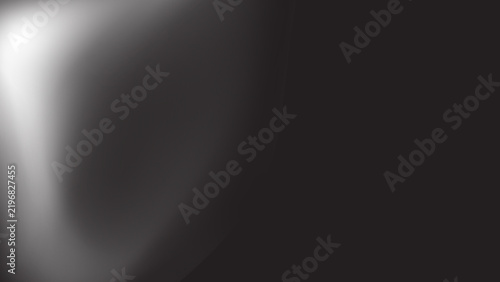 Abstract Gray Gradient Background with Soft Spotlight and Dark Vignette