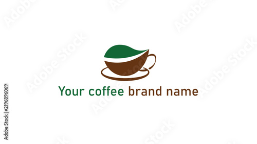 Minimal Coffee shop logo 