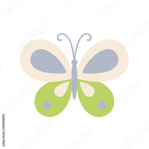 Stylized butterfly illustration