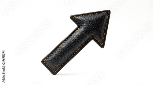 Black arrow pointing right with gradient effect