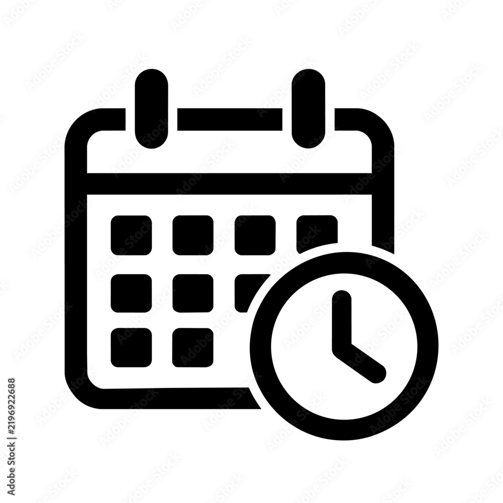 Fototapeta premium picto-calendrier