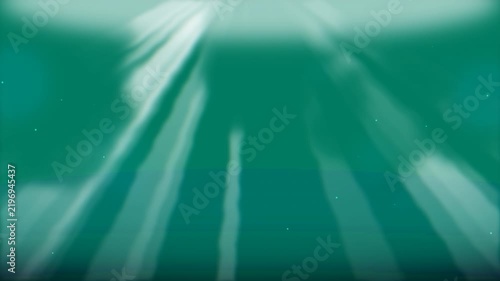 Underwater Caustic Sun Flare - Abstract Background Loop