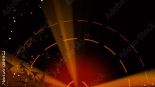Inferno Premium Volcanic Ash Eruption Shattered Obsidian Background - 4K Seamless Loop