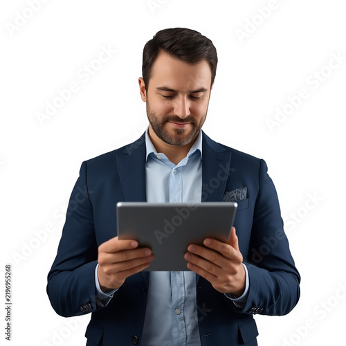 Businessman Planning New Year Goals