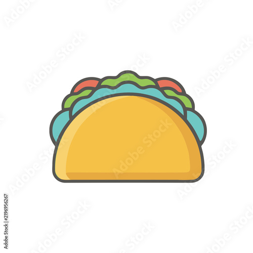 Taco illustration