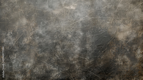 Vintage Grunge Texture Background with Weathered Distressed Surface in Neutral Gray and Beige