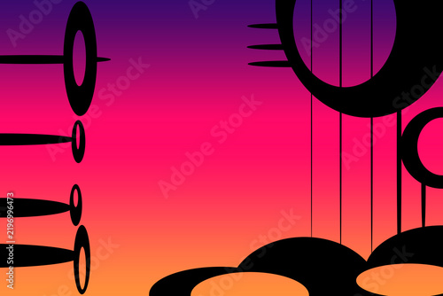 vector illustration of an abstract background