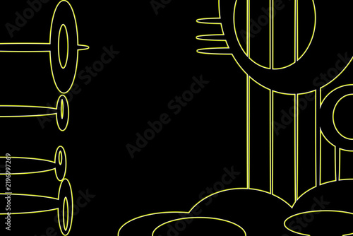 black and white background