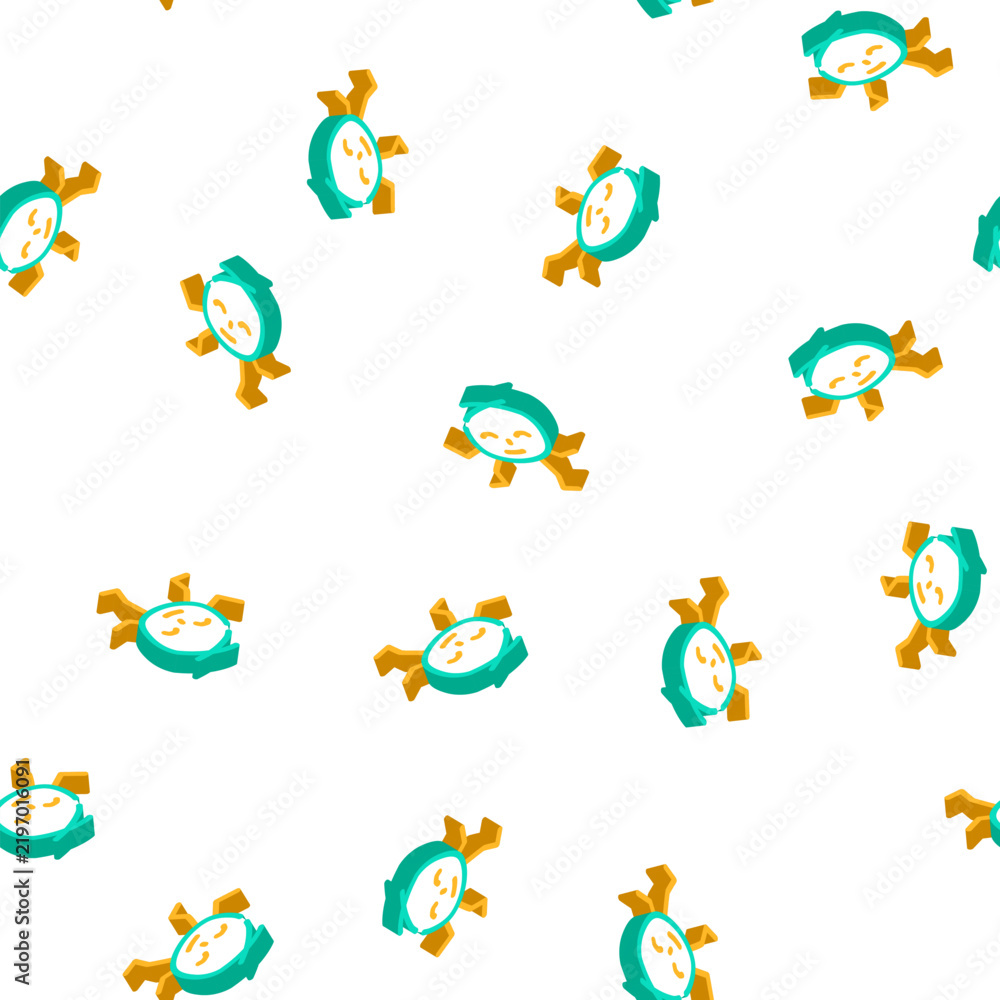 Obraz premium circle geometric character isometric seamless pattern. circle geometric character sign illustration