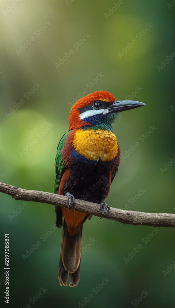 Obraz premium kingfisher on branch