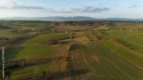 Spring in the Giant Mountains foothills (Krkonoše)