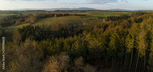 Spring in the Giant Mountains foothills (Krkonoše)