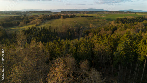 Spring in the Giant Mountains foothills (Krkonoše)