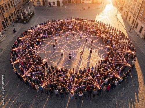 The Power of Connectioneering — Human Network Concept