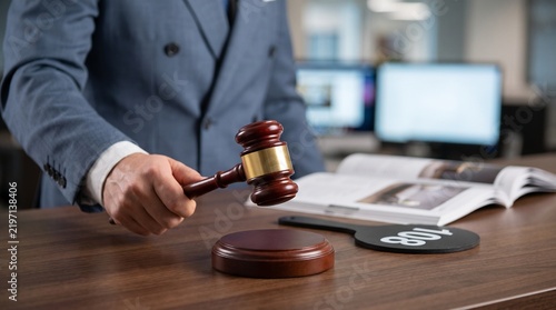 Foto legal auction and public bidding process