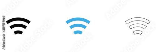 WiFi connection icon. wireless internet network signal symbol, broadband router and connectivity vector illustration for technology, communication, networking, online service and digital connection.