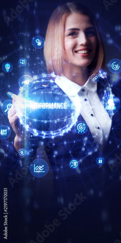 KPI key performance indicator increase optimization business and industrial process.