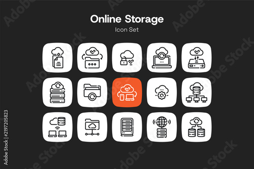 Online Storage Icon