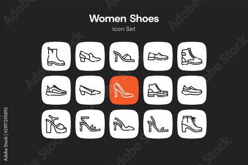 Women Shoes Icon