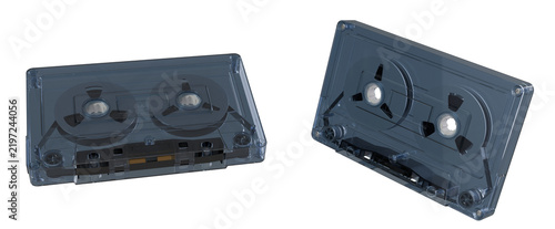 90s Analog Tape isolated on white background